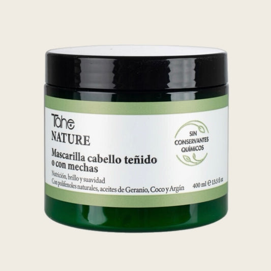 MASCARILLA CABELLOS TEÑIDOS 400ML - TAHE NATURE